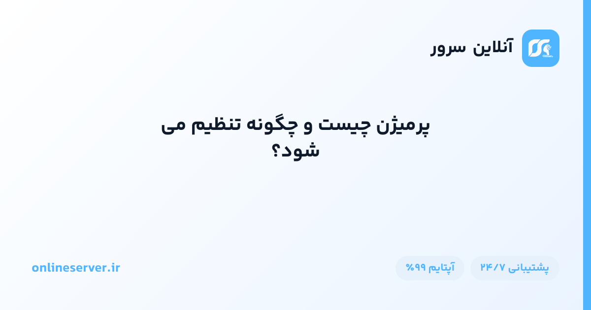 پرمیژن چیست و چگونه تنظیم می شود؟