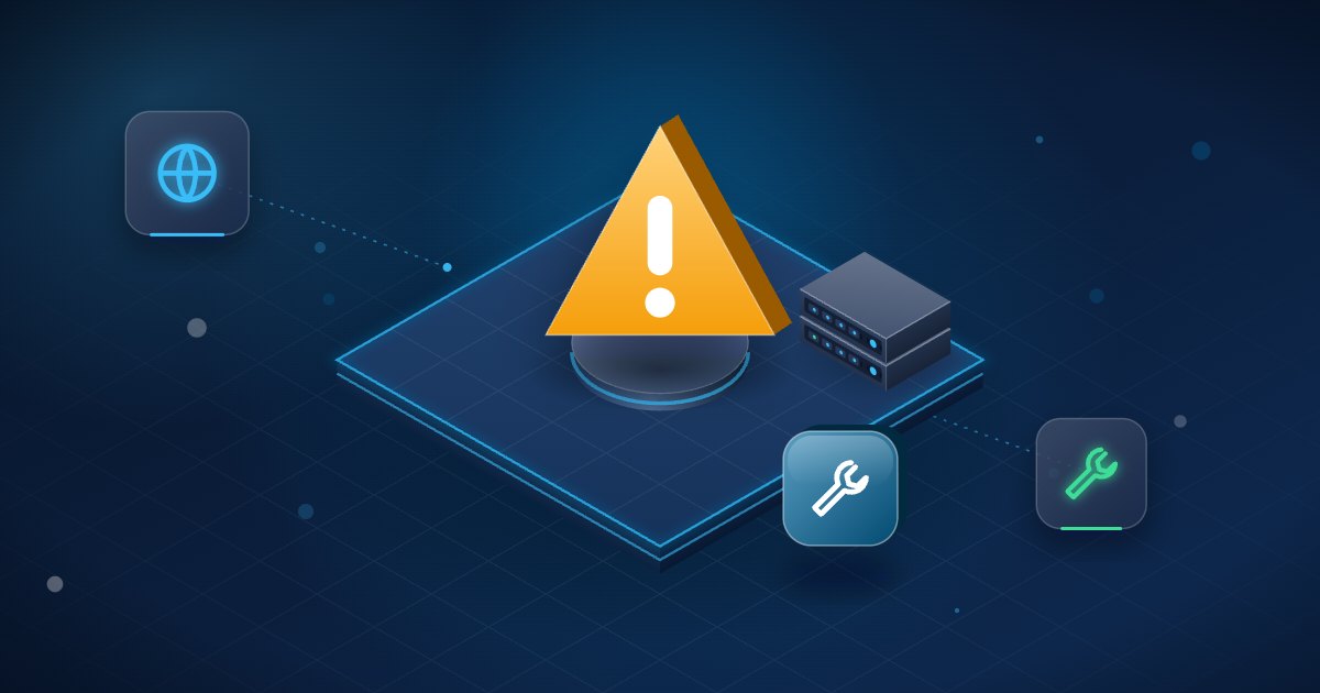 انواع خطا های هاست و دلیل آن
